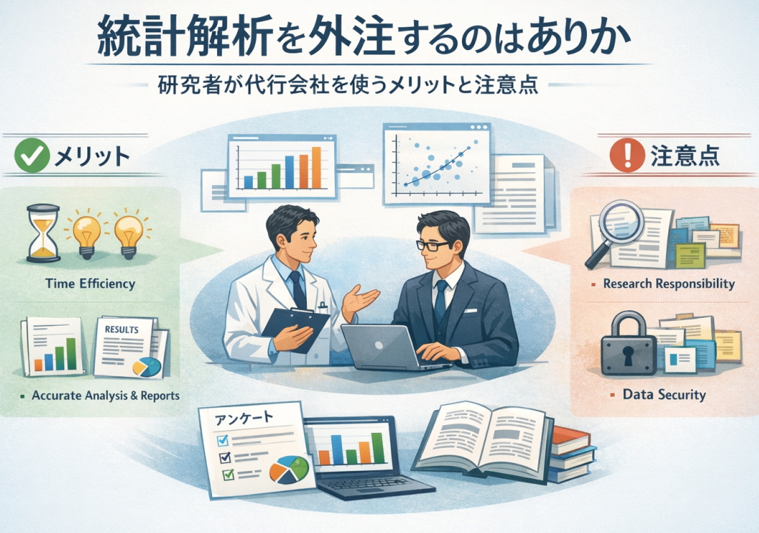 統計解析を外注するのはありか