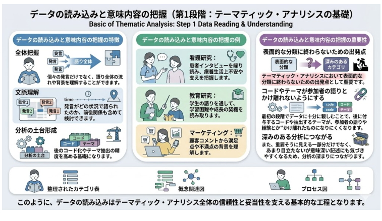 データの読み込みと意味内容の把握